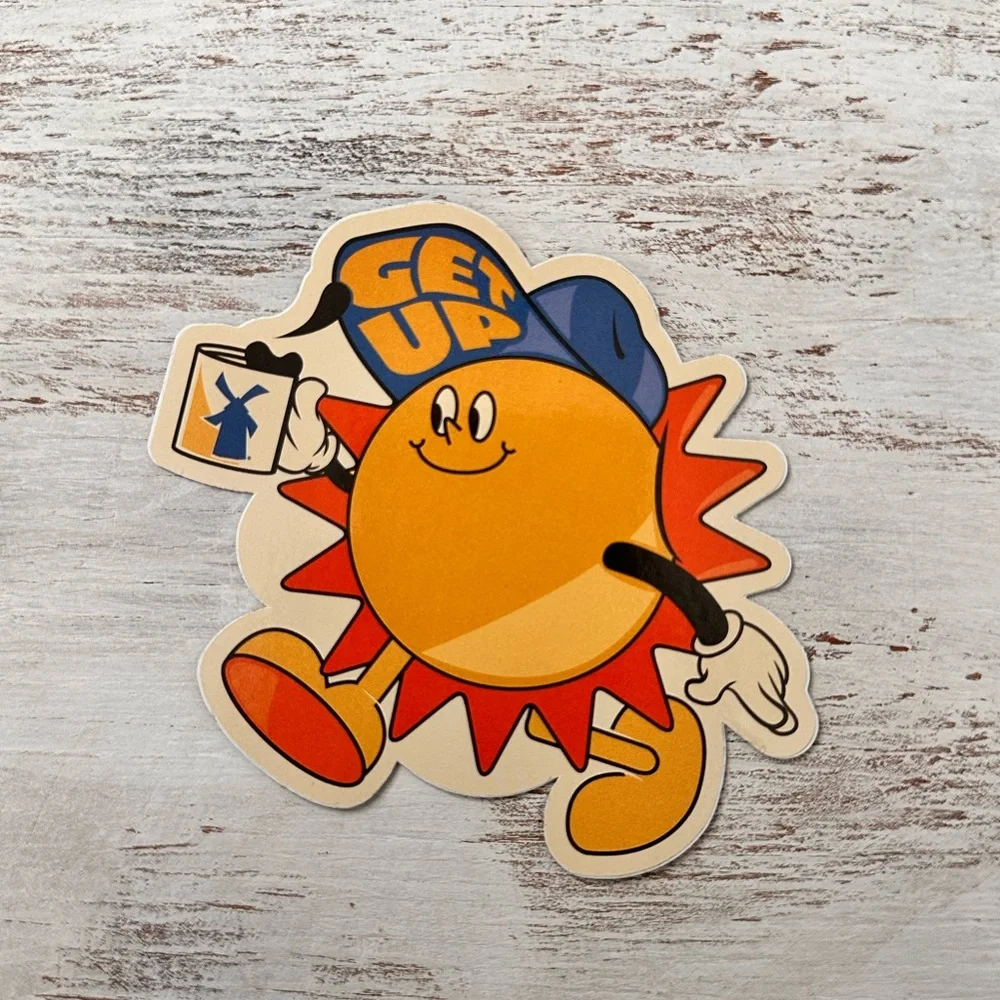 Dutch Bros Sticker ☀️✨